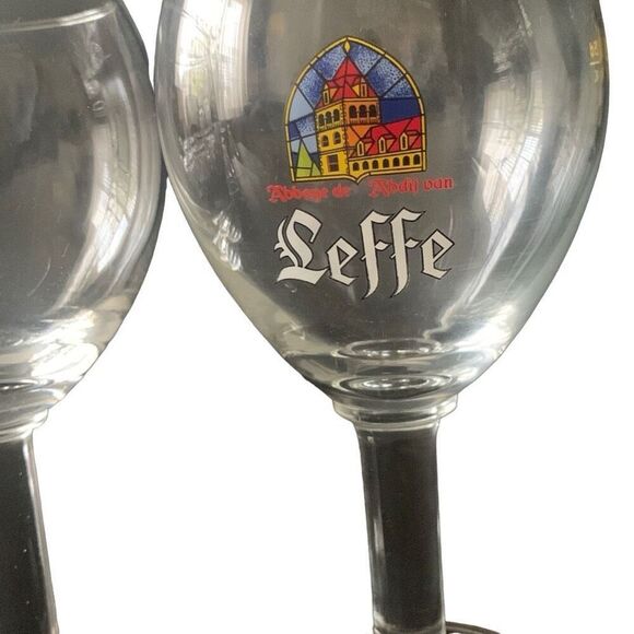Vintage Leffe Beer Glasses Embrace the Timeless Beauty and Flavors of Abbaye de - Picture 8 of 14